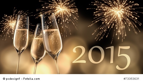 Silvester auf Pellworm 2014/2015